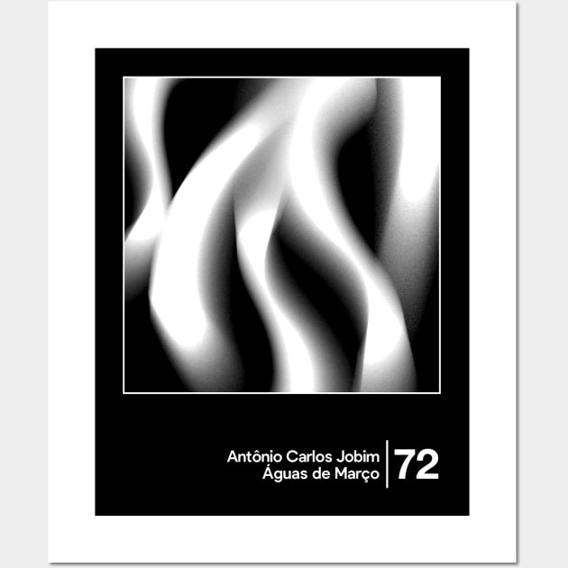 Antonio Carlos Jobim / Minimal Style Graphic Artwork Design Wall Art by saudade